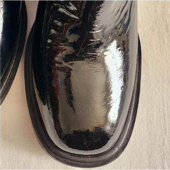 Free People Go Go Gloss Over The Knee Boots Black - Picture 7 of 8